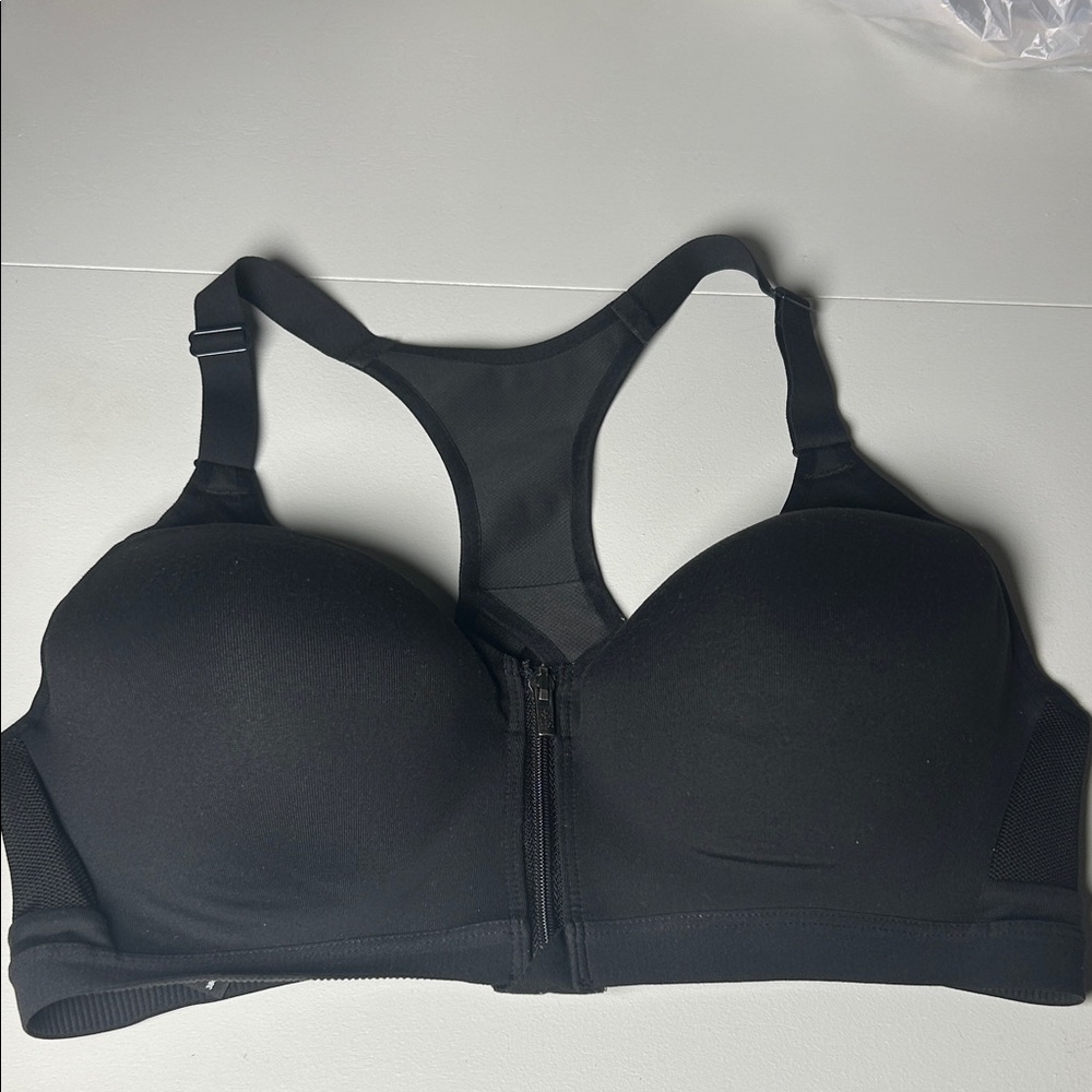 Victoria's Secret Sports Bra Size 38C Victoria Sport Incredible Black Sports Bra